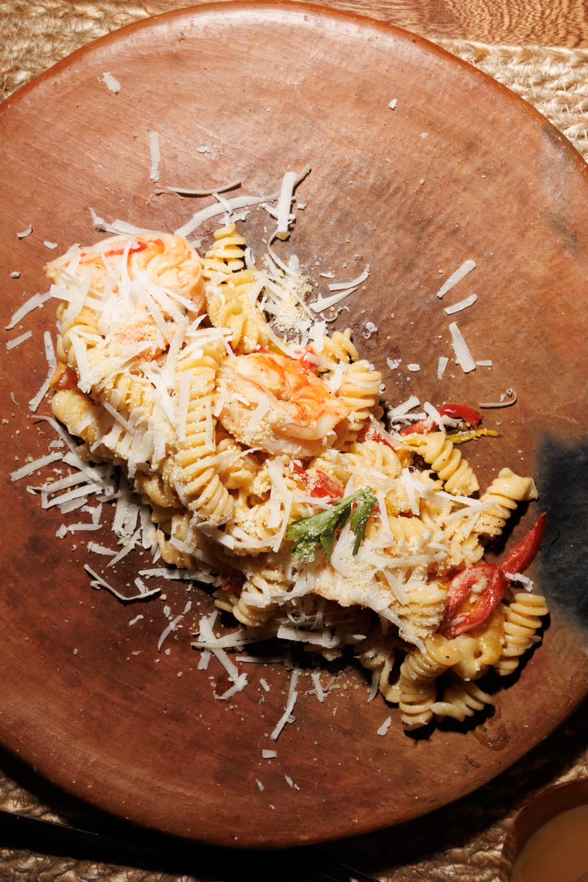 Pasta with fresh herbs